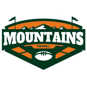 Mountains Football logo template 02 Thumbnail