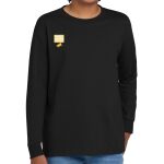 Youth Heavy Cotton 100% Cotton Long Sleeve T Shirt Thumbnail