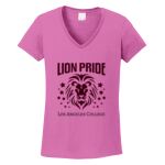 Women's Heavy Cotton 100% Cotton V Neck T Shirt Thumbnail