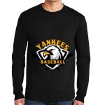 Ultra Cotton ® 100% US Cotton Long Sleeve T Shirt with Pocket Thumbnail
