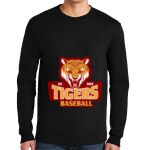 Ultra Cotton ® 100% US Cotton Long Sleeve T Shirt with Pocket Thumbnail