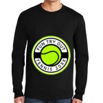 Ultra Cotton ® 100% US Cotton Long Sleeve T Shirt with Pocket Thumbnail