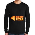 Ultra Cotton ® 100% US Cotton Long Sleeve T Shirt with Pocket Thumbnail