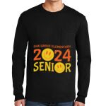 Ultra Cotton ® 100% US Cotton Long Sleeve T Shirt with Pocket Thumbnail