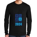 Ultra Cotton ® 100% US Cotton Long Sleeve T Shirt with Pocket Thumbnail