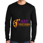 Ultra Cotton ® 100% US Cotton Long Sleeve T Shirt with Pocket Thumbnail