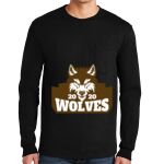 Ultra Cotton ® 100% US Cotton Long Sleeve T Shirt with Pocket Thumbnail