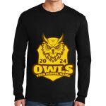 Ultra Cotton ® 100% US Cotton Long Sleeve T Shirt with Pocket Thumbnail