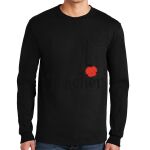 Ultra Cotton ® 100% US Cotton Long Sleeve T Shirt with Pocket Thumbnail