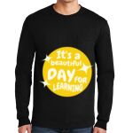Ultra Cotton ® 100% US Cotton Long Sleeve T Shirt with Pocket Thumbnail