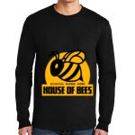 Ultra Cotton ® 100% US Cotton Long Sleeve T Shirt with Pocket Thumbnail