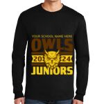 Ultra Cotton ® 100% US Cotton Long Sleeve T Shirt with Pocket Thumbnail