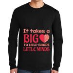 Ultra Cotton ® 100% US Cotton Long Sleeve T Shirt with Pocket Thumbnail