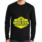 Ultra Cotton ® 100% US Cotton Long Sleeve T Shirt with Pocket Thumbnail