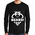 Ultra Cotton ® 100% US Cotton Long Sleeve T Shirt with Pocket Thumbnail