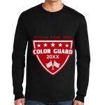 Ultra Cotton ® 100% US Cotton Long Sleeve T Shirt with Pocket Thumbnail