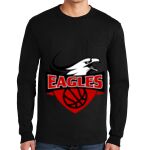 Ultra Cotton ® 100% US Cotton Long Sleeve T Shirt with Pocket Thumbnail