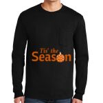 Ultra Cotton ® 100% US Cotton Long Sleeve T Shirt with Pocket Thumbnail