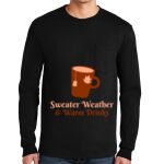 Ultra Cotton ® 100% US Cotton Long Sleeve T Shirt with Pocket Thumbnail