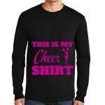 Ultra Cotton ® 100% US Cotton Long Sleeve T Shirt with Pocket Thumbnail