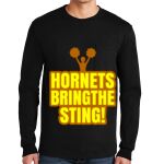 Ultra Cotton ® 100% US Cotton Long Sleeve T Shirt with Pocket Thumbnail