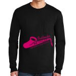Ultra Cotton ® 100% US Cotton Long Sleeve T Shirt with Pocket Thumbnail