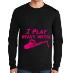 Ultra Cotton ® 100% US Cotton Long Sleeve T Shirt with Pocket Thumbnail