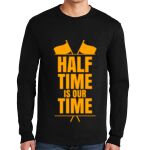 Ultra Cotton ® 100% US Cotton Long Sleeve T Shirt with Pocket Thumbnail