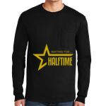 Ultra Cotton ® 100% US Cotton Long Sleeve T Shirt with Pocket Thumbnail