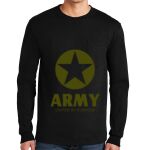 Ultra Cotton ® 100% US Cotton Long Sleeve T Shirt with Pocket Thumbnail