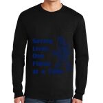 Ultra Cotton ® 100% US Cotton Long Sleeve T Shirt with Pocket Thumbnail