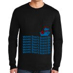 Ultra Cotton ® 100% US Cotton Long Sleeve T Shirt with Pocket Thumbnail